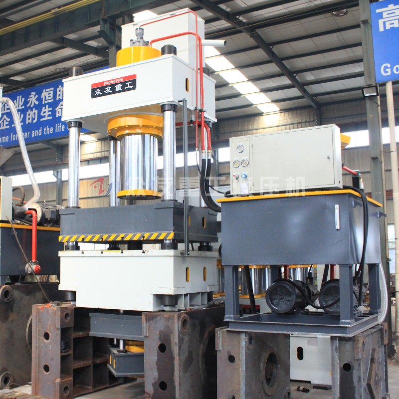 500吨金属拉伸液压机 500T三梁四柱油压机