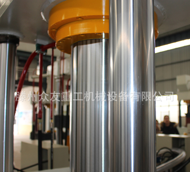 100T薄板钢板冲孔成型液压机三梁四柱液压机