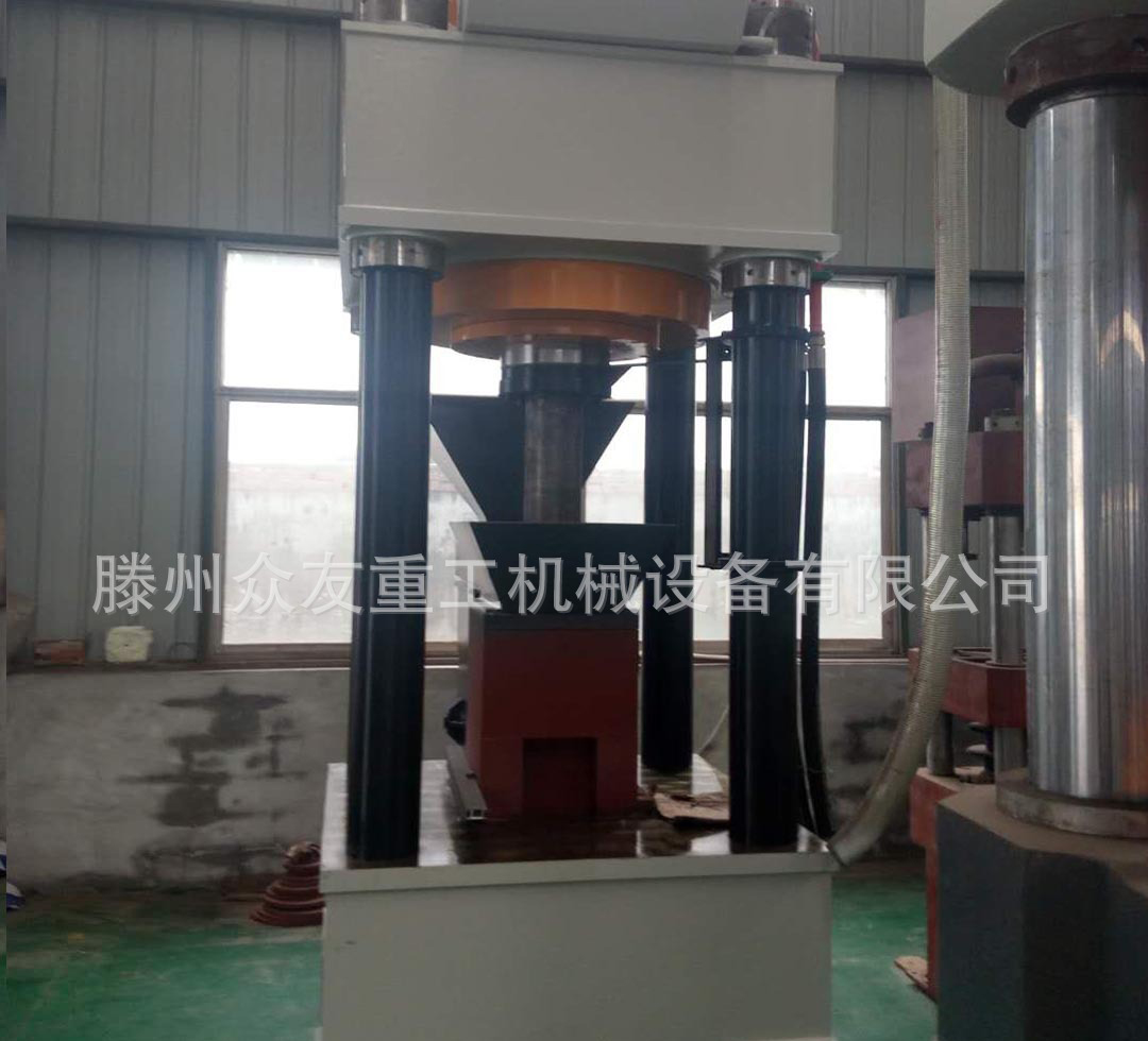 630吨铝屑铁屑压块机 金属粉末成型四柱液压机