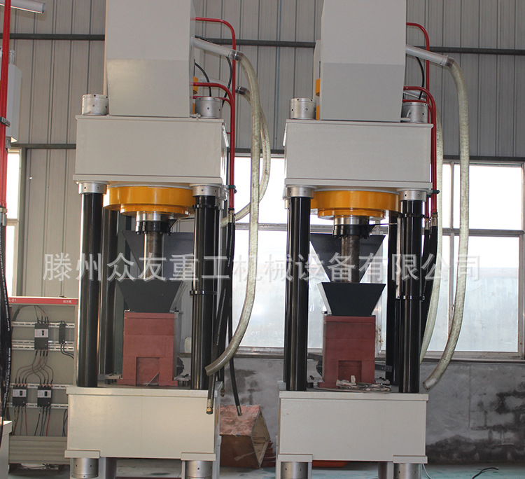 630吨铝屑铁屑压块机 金属粉末成型四柱液压机