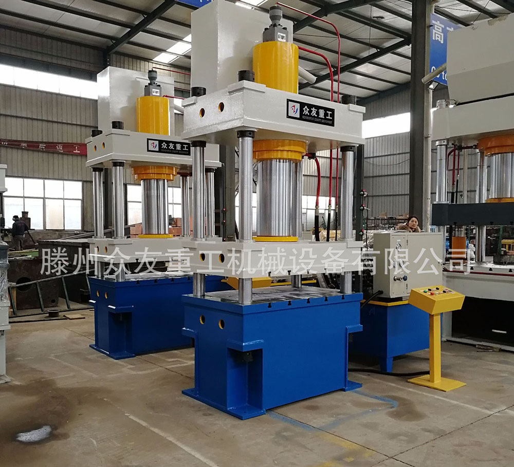 如何判断四柱液压系统的工作是否有故障