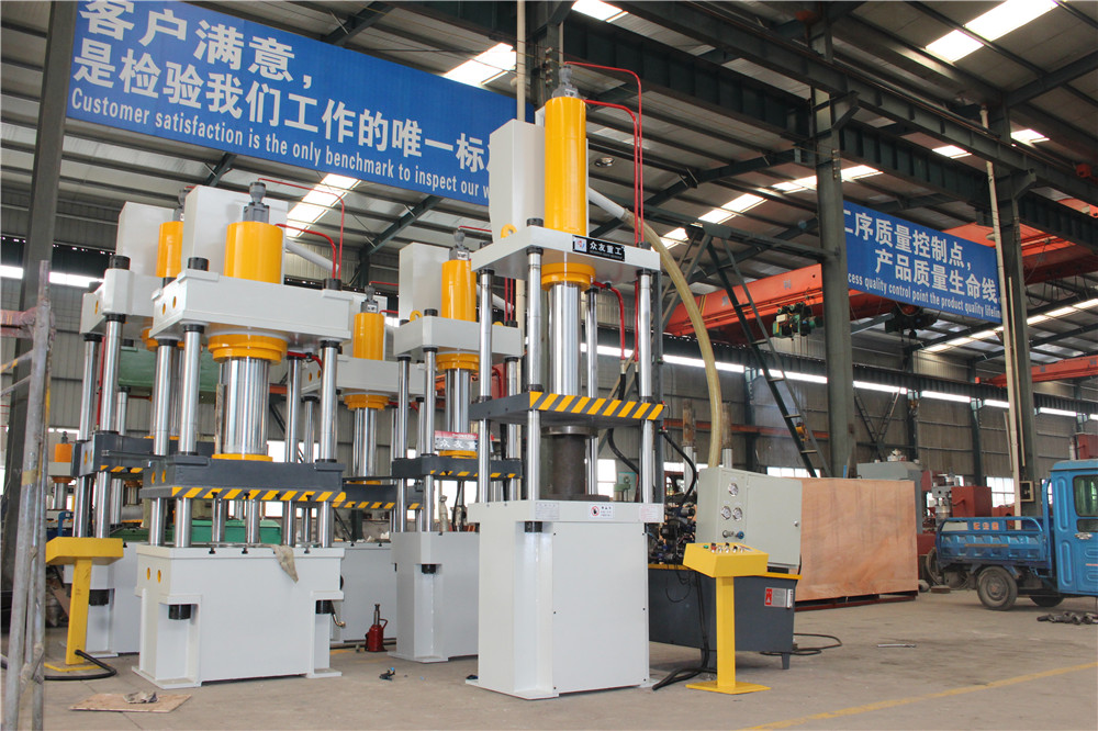 100吨带液压垫液压机 100t拉伸成型油压机