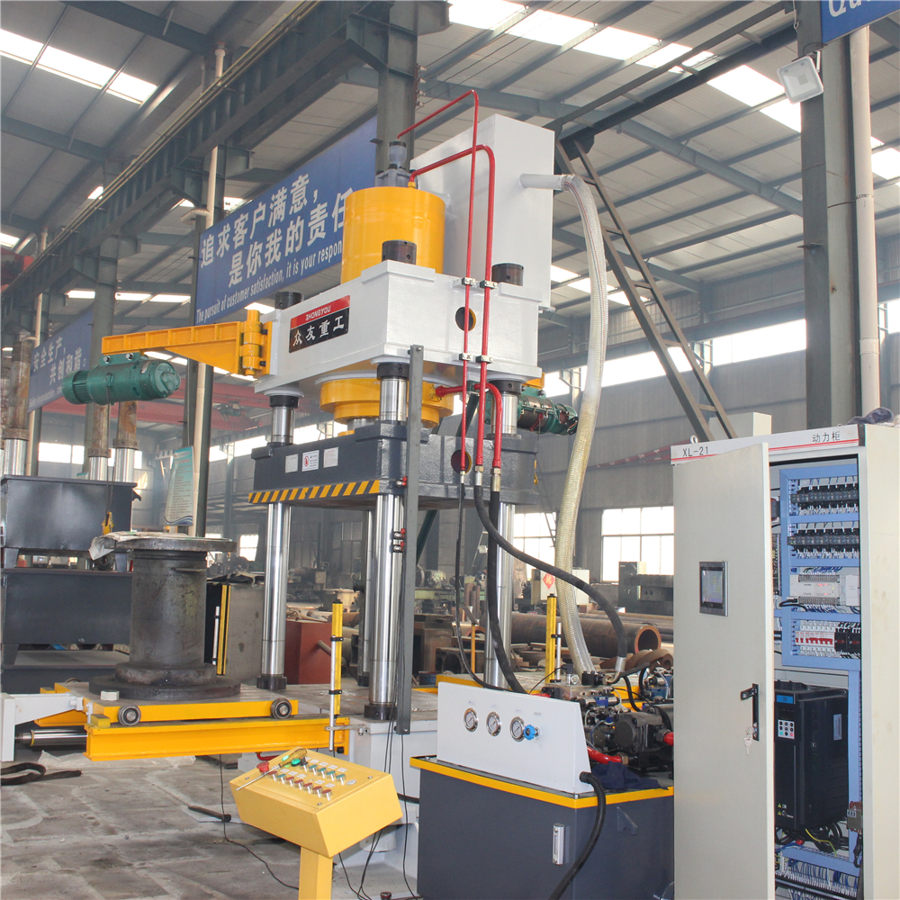400吨移动工作台液压机 400T拉伸成型四柱油压机