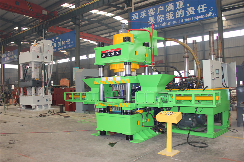 500吨全自动双色鱼饵压块机_500T粉末成型液压机