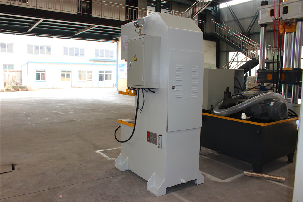 40T带导向柱T型槽单柱液压机 40T单臂油压机