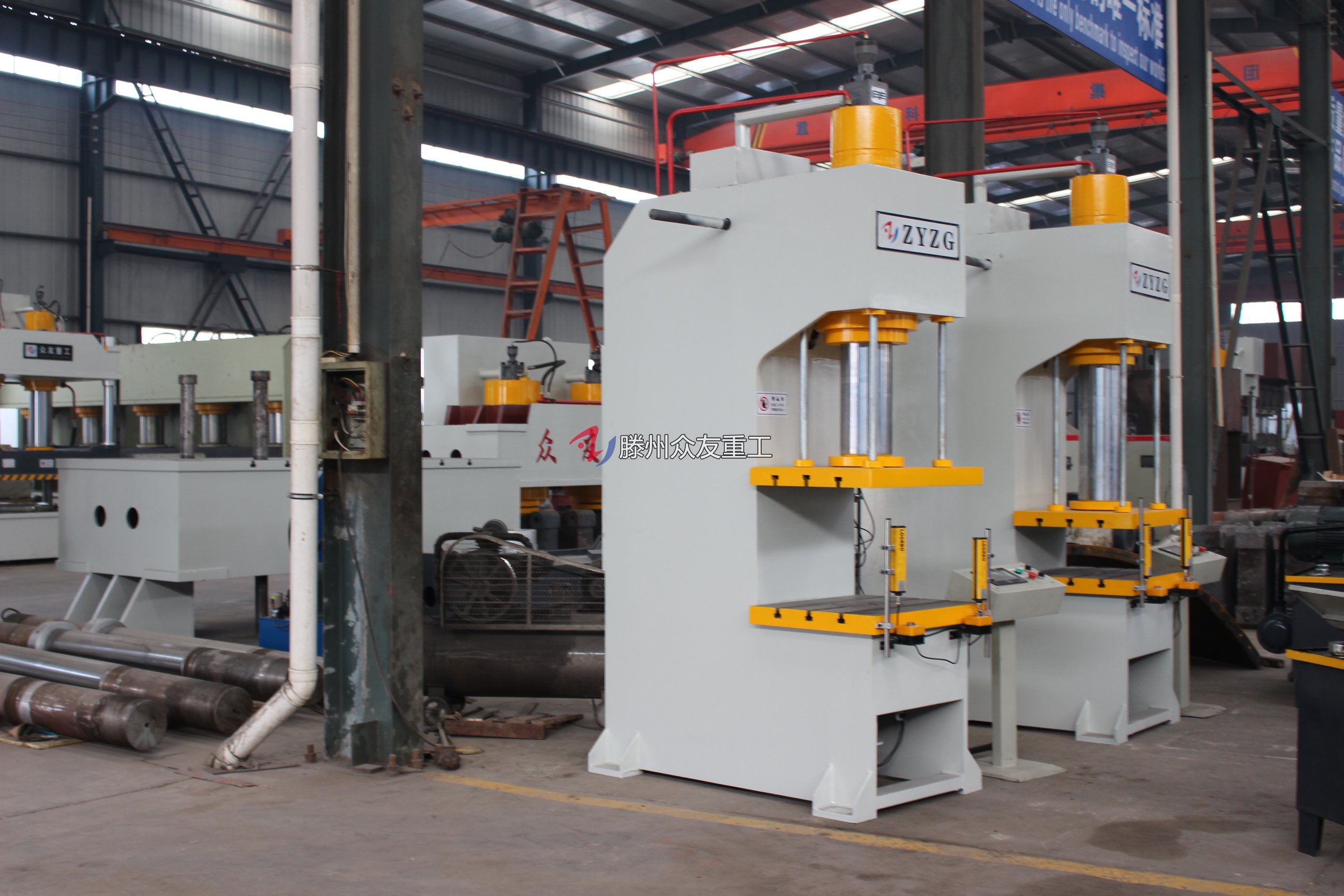 100吨带光栅保护单柱液压机 100T单臂液压机