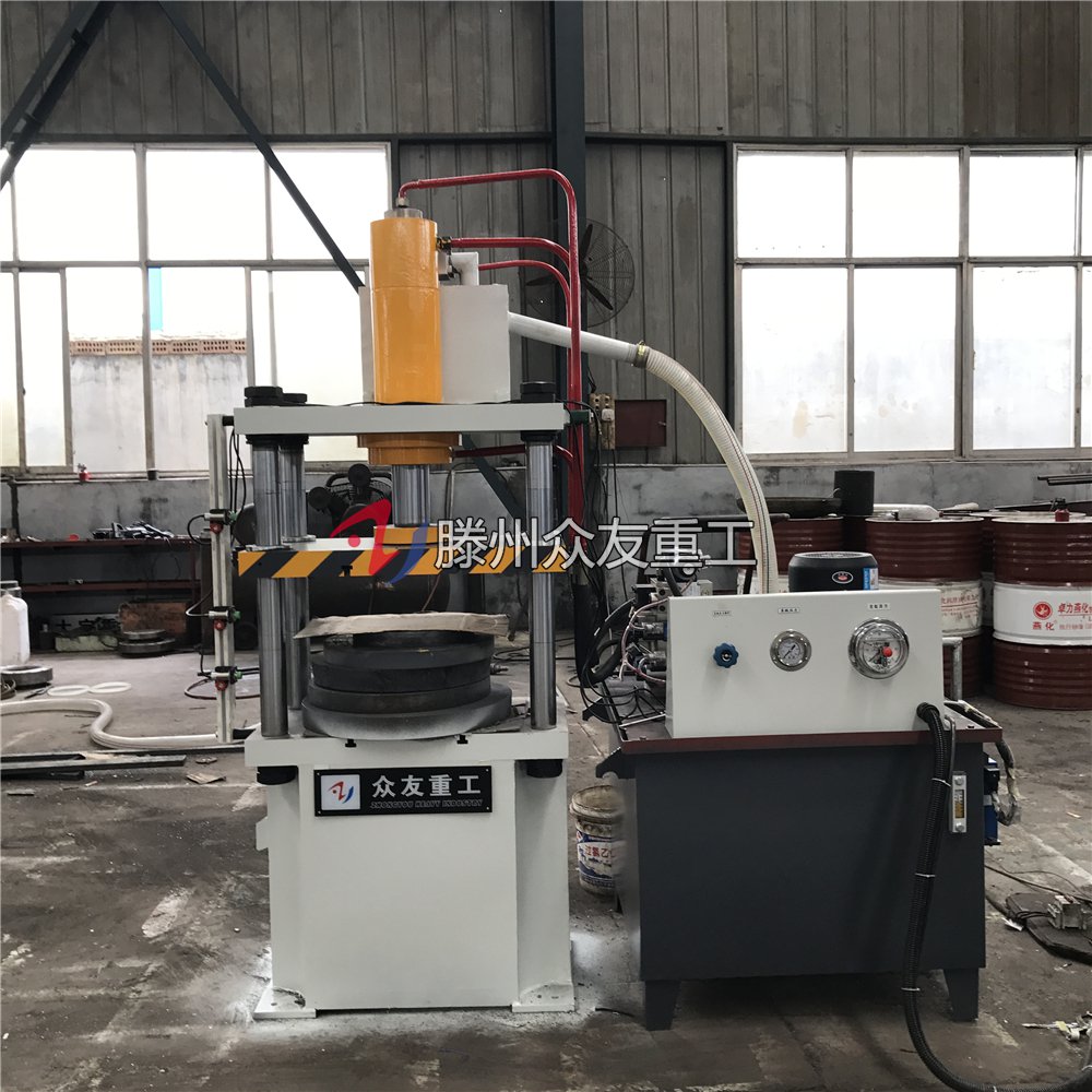 63吨快速PLC系统液压机 63T小型四柱油压机