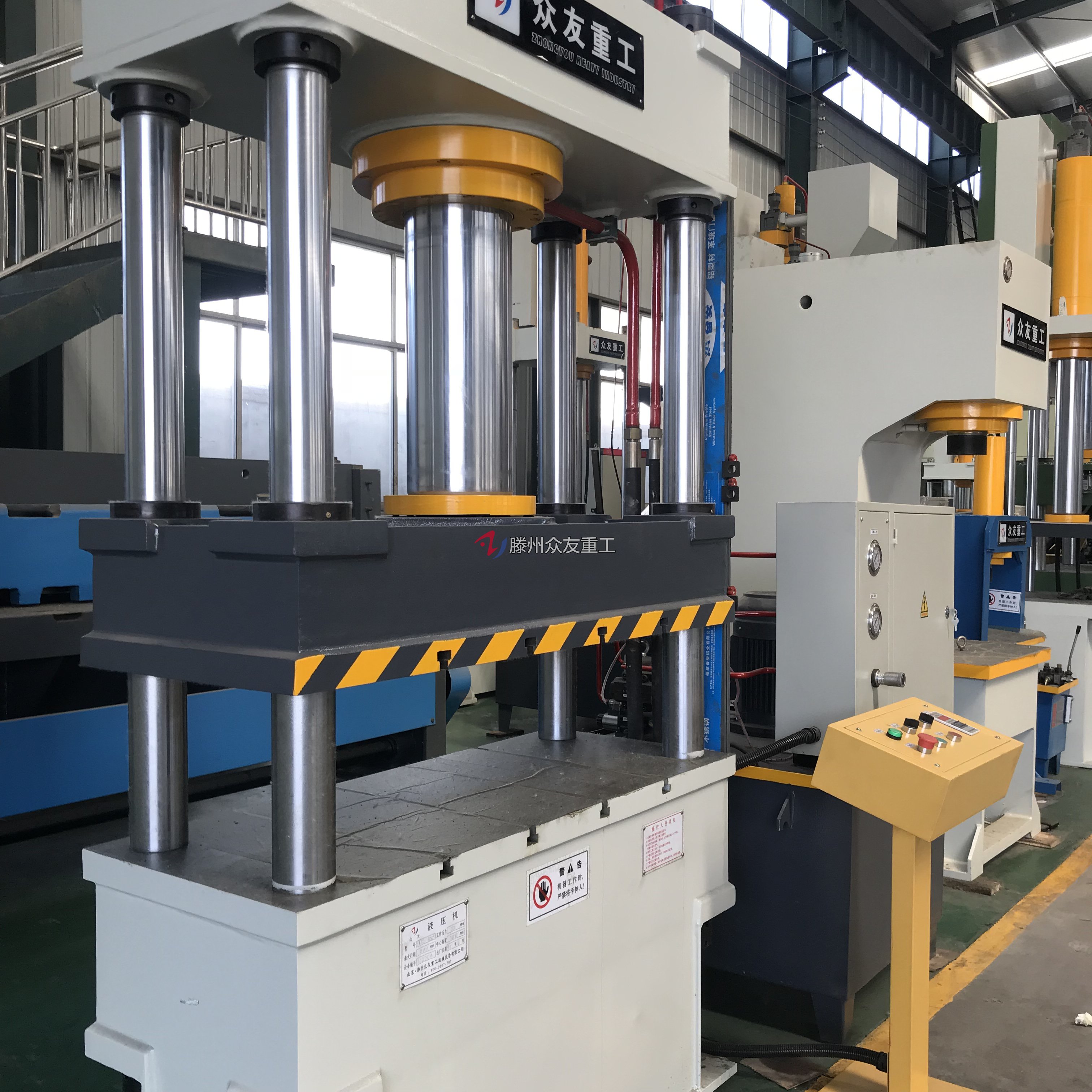 100吨四柱液压机 100T拉伸成型油压机