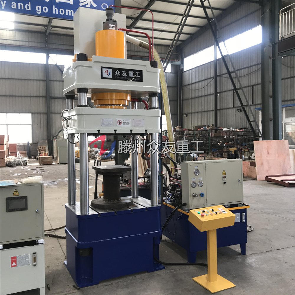 200吨月饼盒深压纹液压机 200T金属拉伸成型油压机