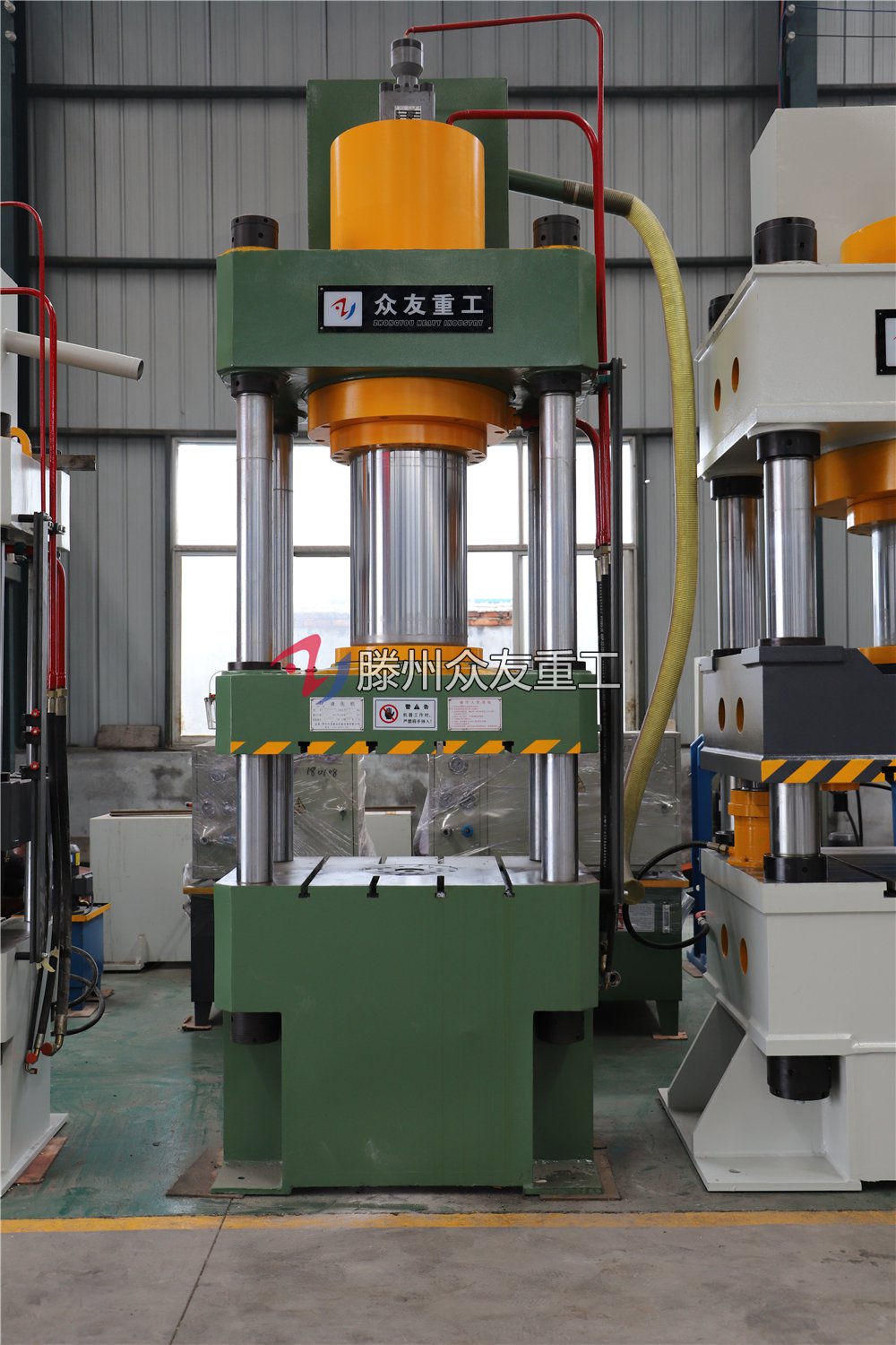 315吨铸造件四柱液压机 315T金属冷压成型油压机