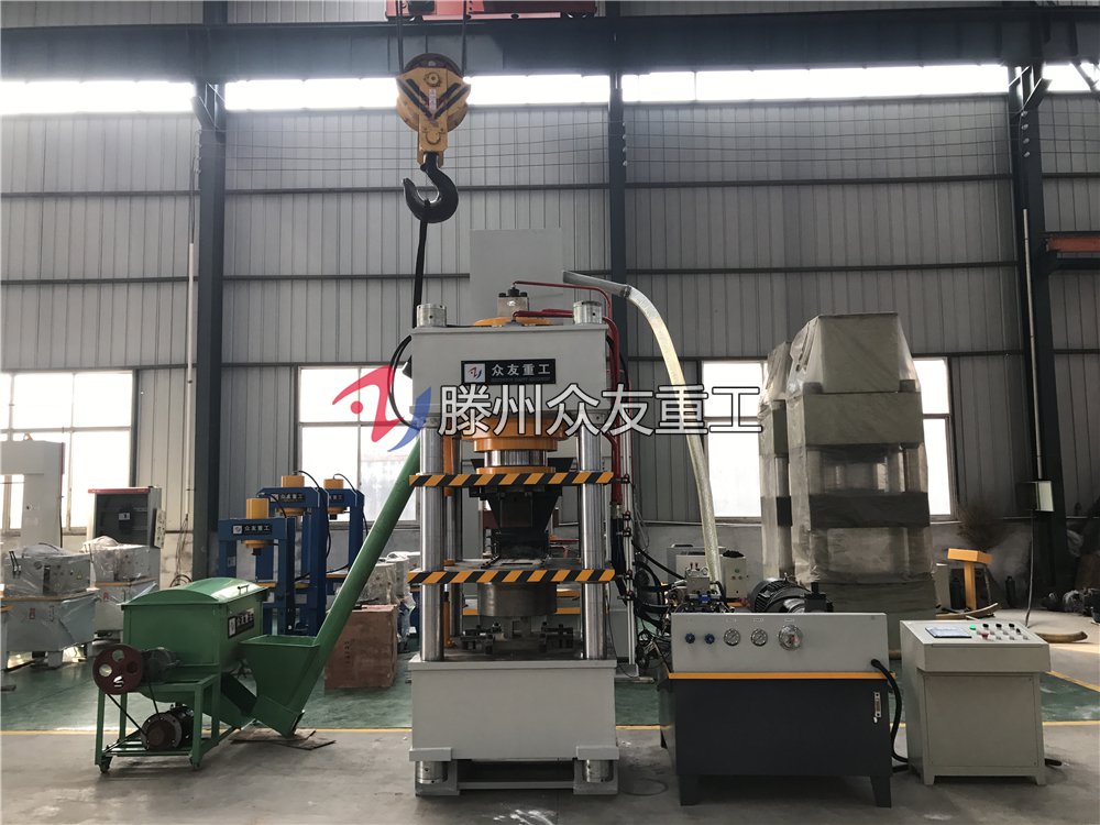 315吨牛羊舔砖机 315T盐砖机_粉末成型液压机