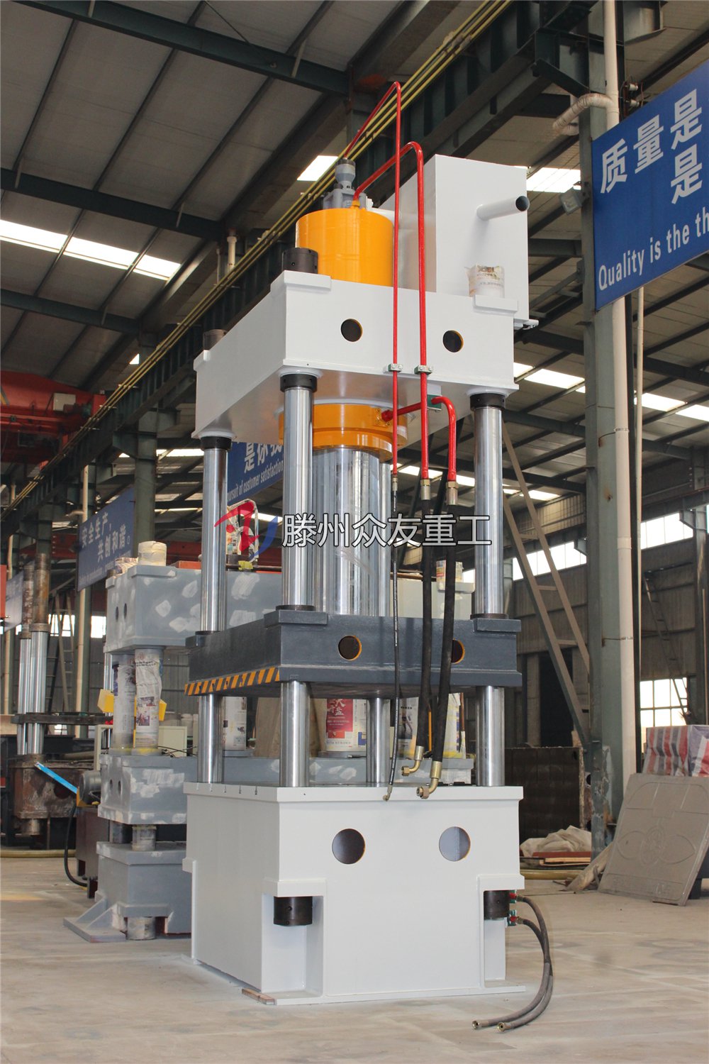 315吨大台面四柱液压机 315T拉伸成型油压机