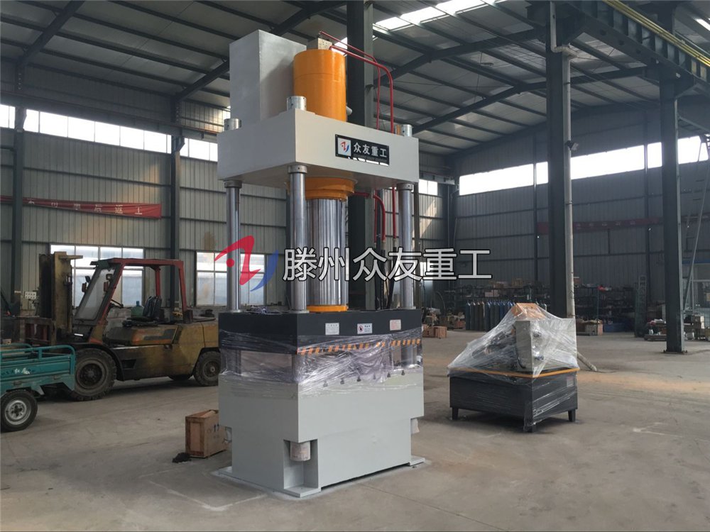 315吨三梁四柱液压机 不锈钢锅拉伸成型液压机