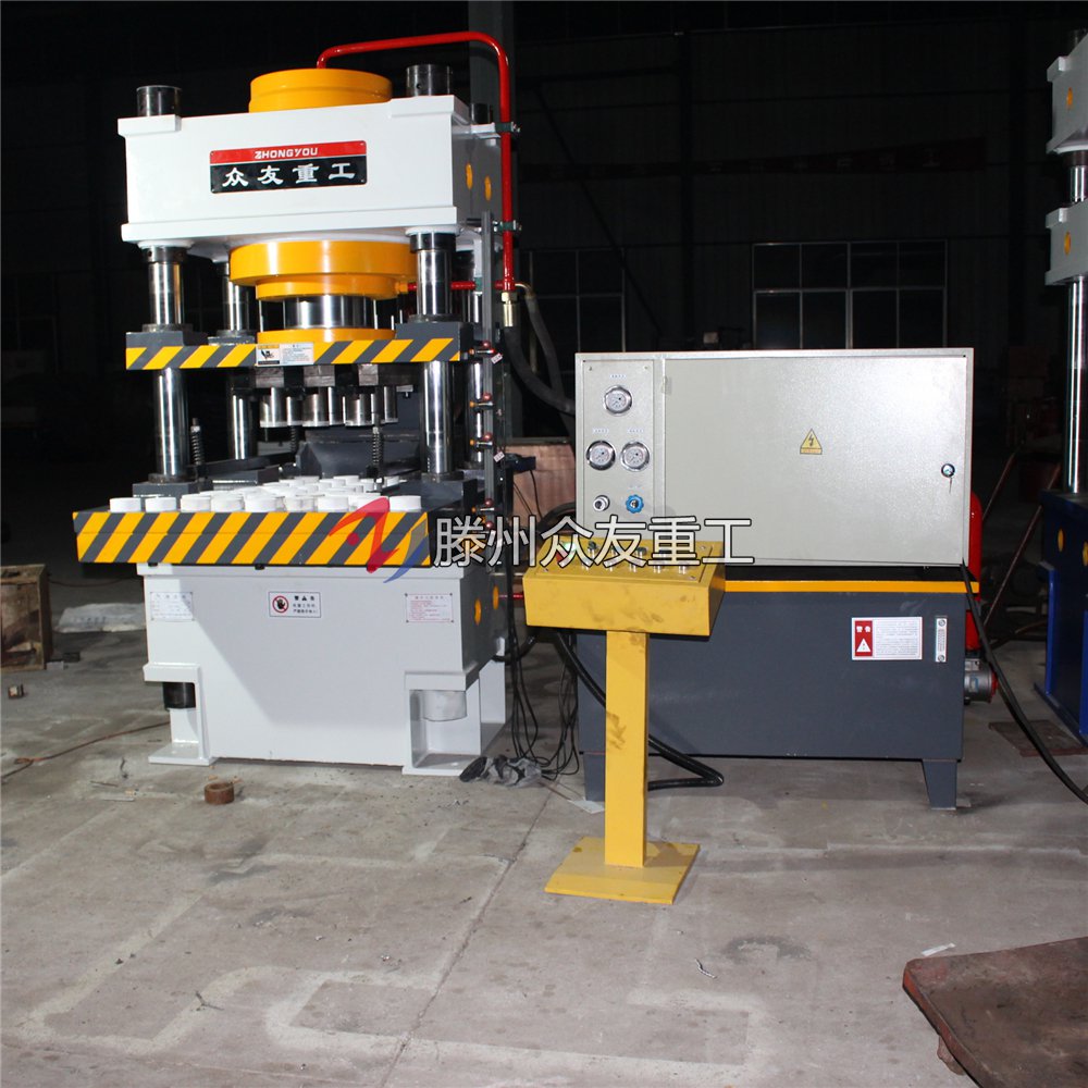315吨压硼砂四柱液压机 315T粉末成型油压机