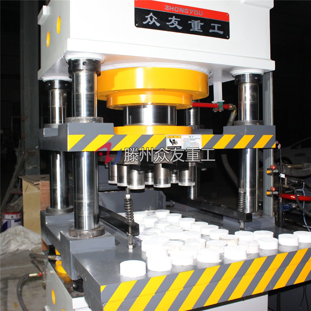 315吨压硼砂四柱液压机 315T粉末成型油压机