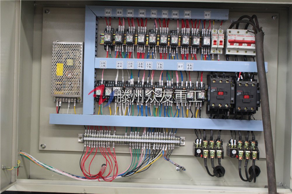 400吨三梁四柱液压机 400t快速落料油压机