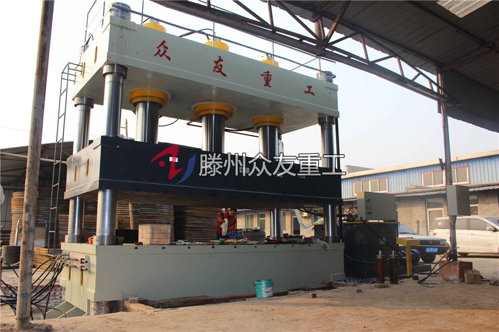 1000吨四柱液压机 1000T三缸拉伸成型油压机