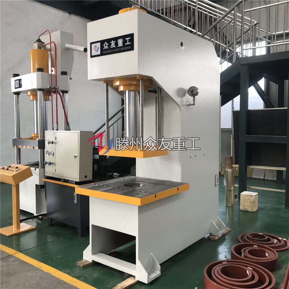 100吨四柱导向单臂液压机 100t单柱油压机