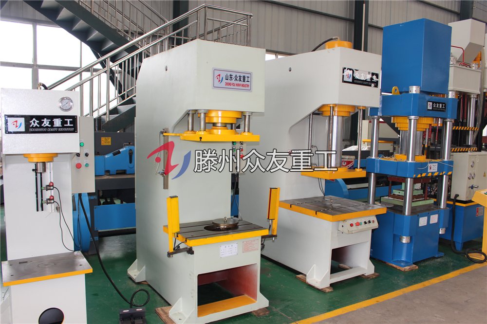 100吨四柱导向单臂液压机 100t单柱油压机