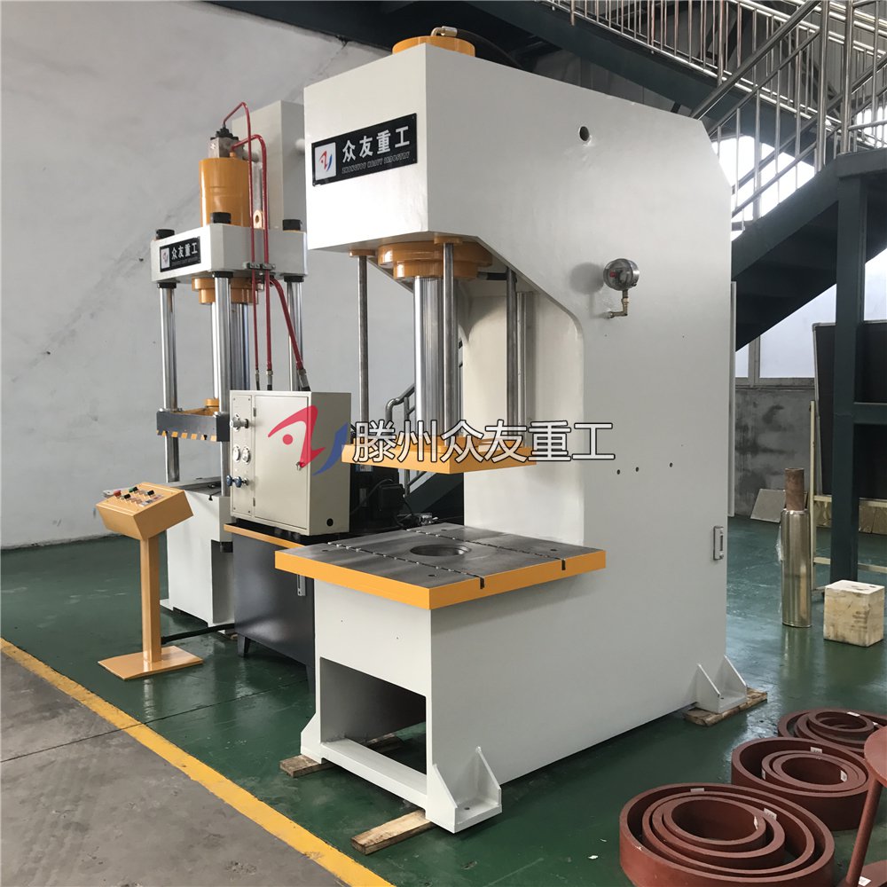 100吨四柱导向单臂液压机 100t单柱油压机