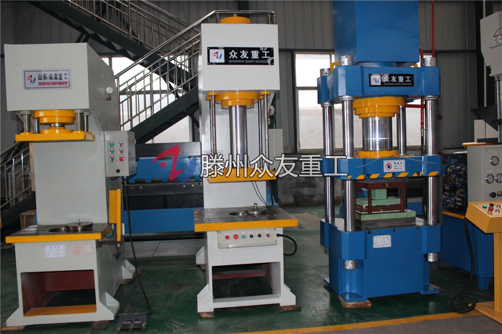 100吨四柱导向单臂液压机 100t单柱油压机