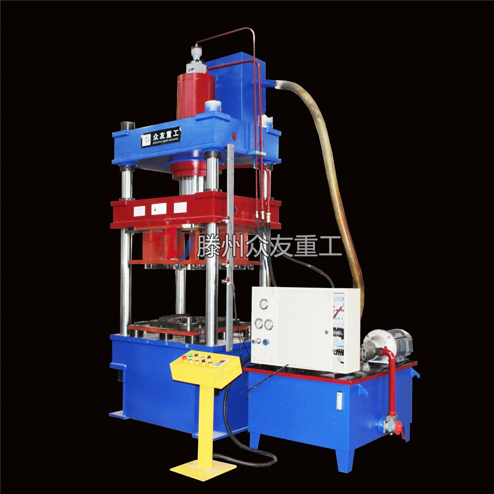 315吨灰斗车拉伸四柱液压机 315T金属成型油压机