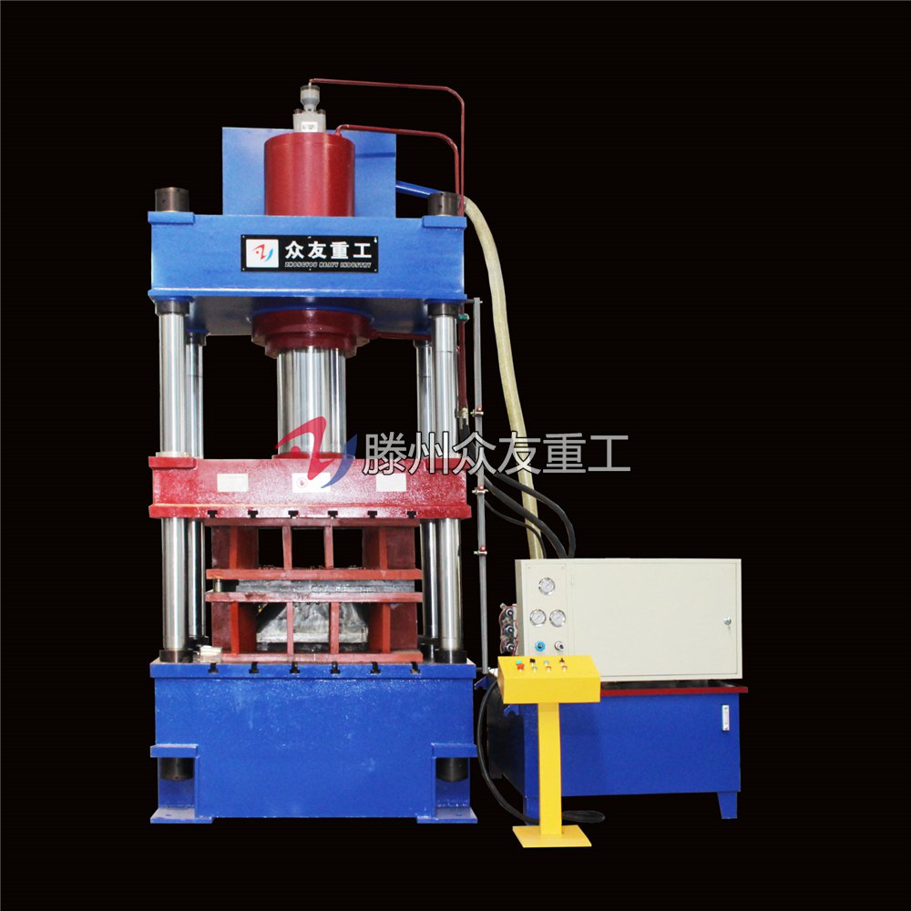 315吨灰斗车拉伸四柱液压机 315T金属成型油压机