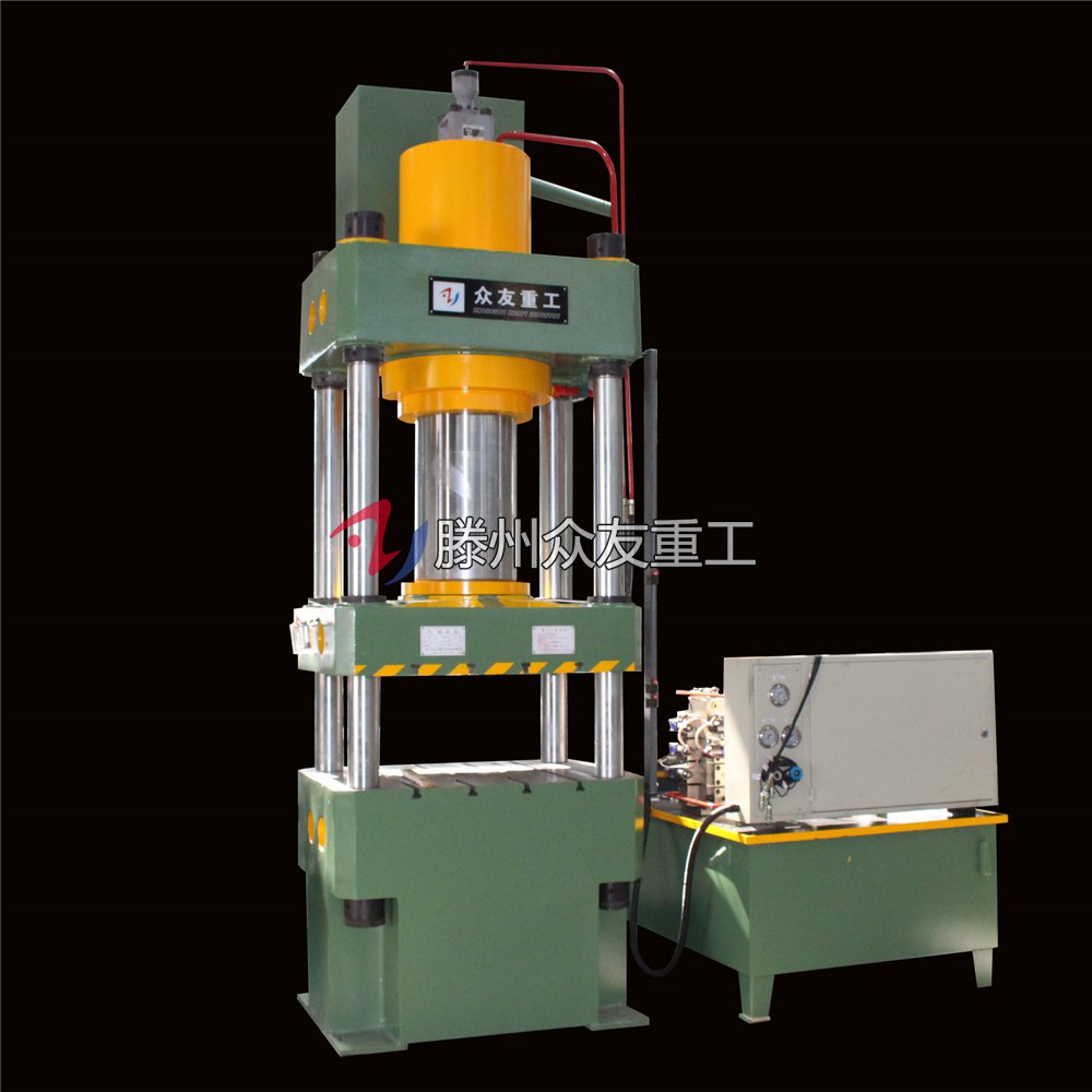 315吨三梁四柱液压机