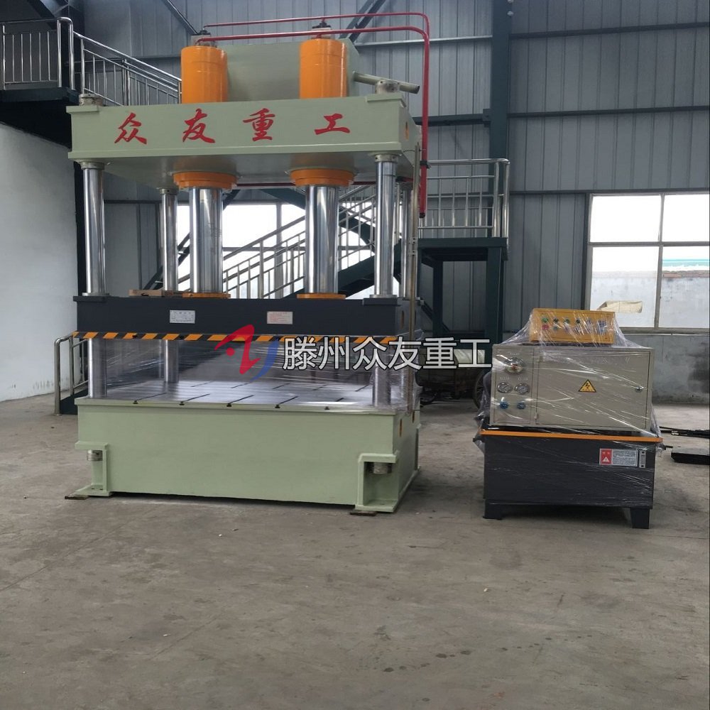 众友重工液压机厂家生产的250吨双缸四柱液压机