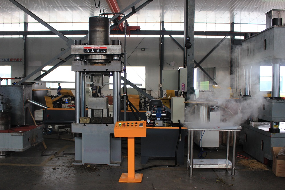 200吨压艾叶枫叶液压机 200T四柱成型液压机