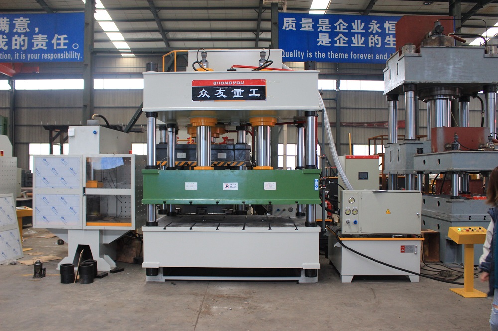 250吨双缸大台面液压机 250T三梁四柱油压机