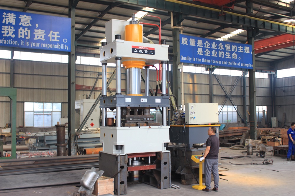 315吨猪食槽拉伸液压机 315T金属成型油压机