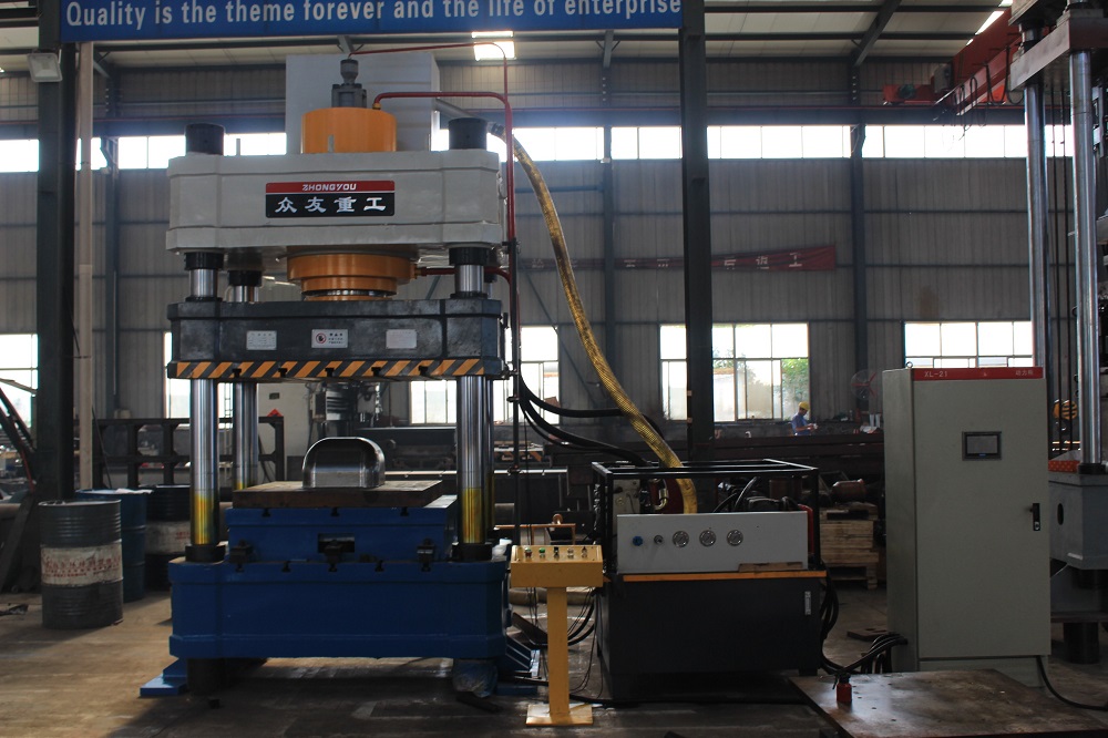 400吨金属拉伸油压机 400T不锈钢水槽成型液压机