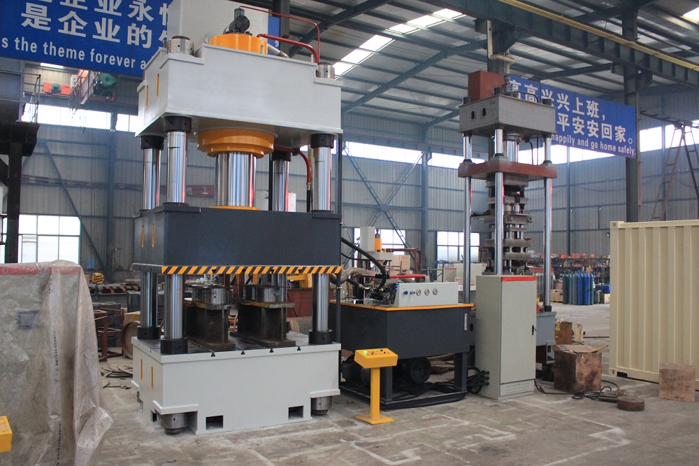 630吨四柱液压机 630T金属拉伸成型油压机