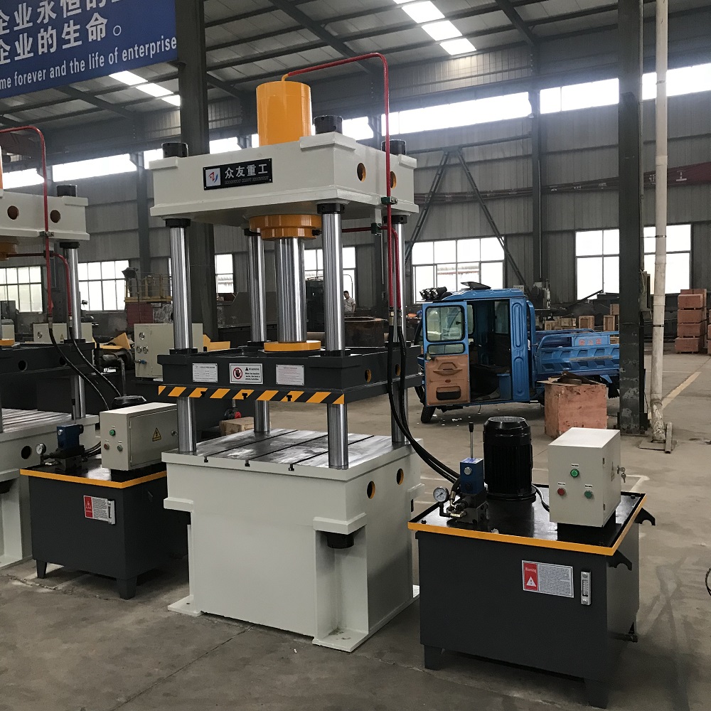 100吨四柱液压机 100吨拉伸成型油压机