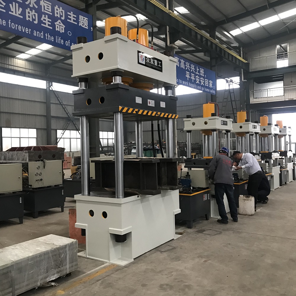 100吨四柱液压机 100吨拉伸成型油压机