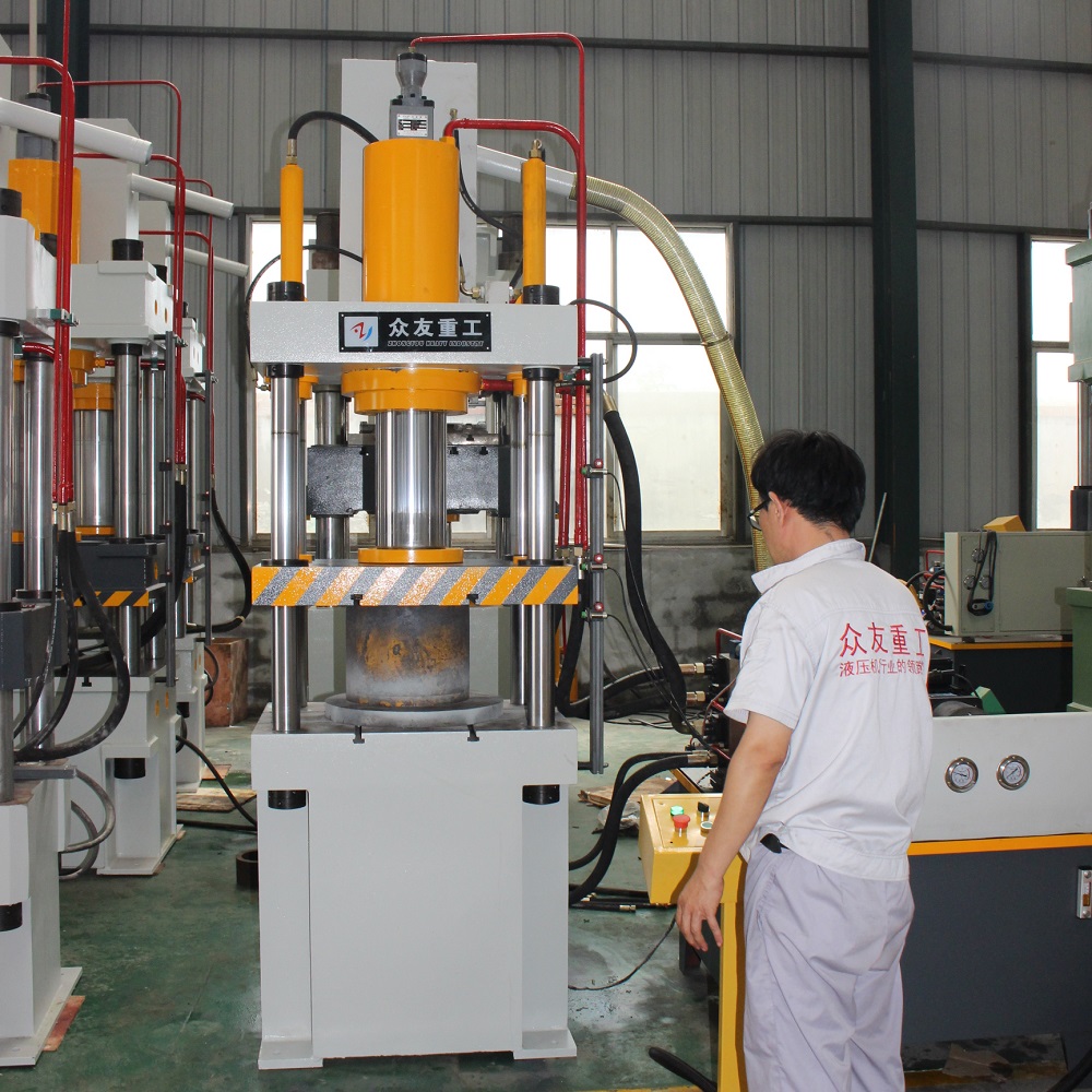 100吨伺服快速液压机 100T金属拉伸成型油压机