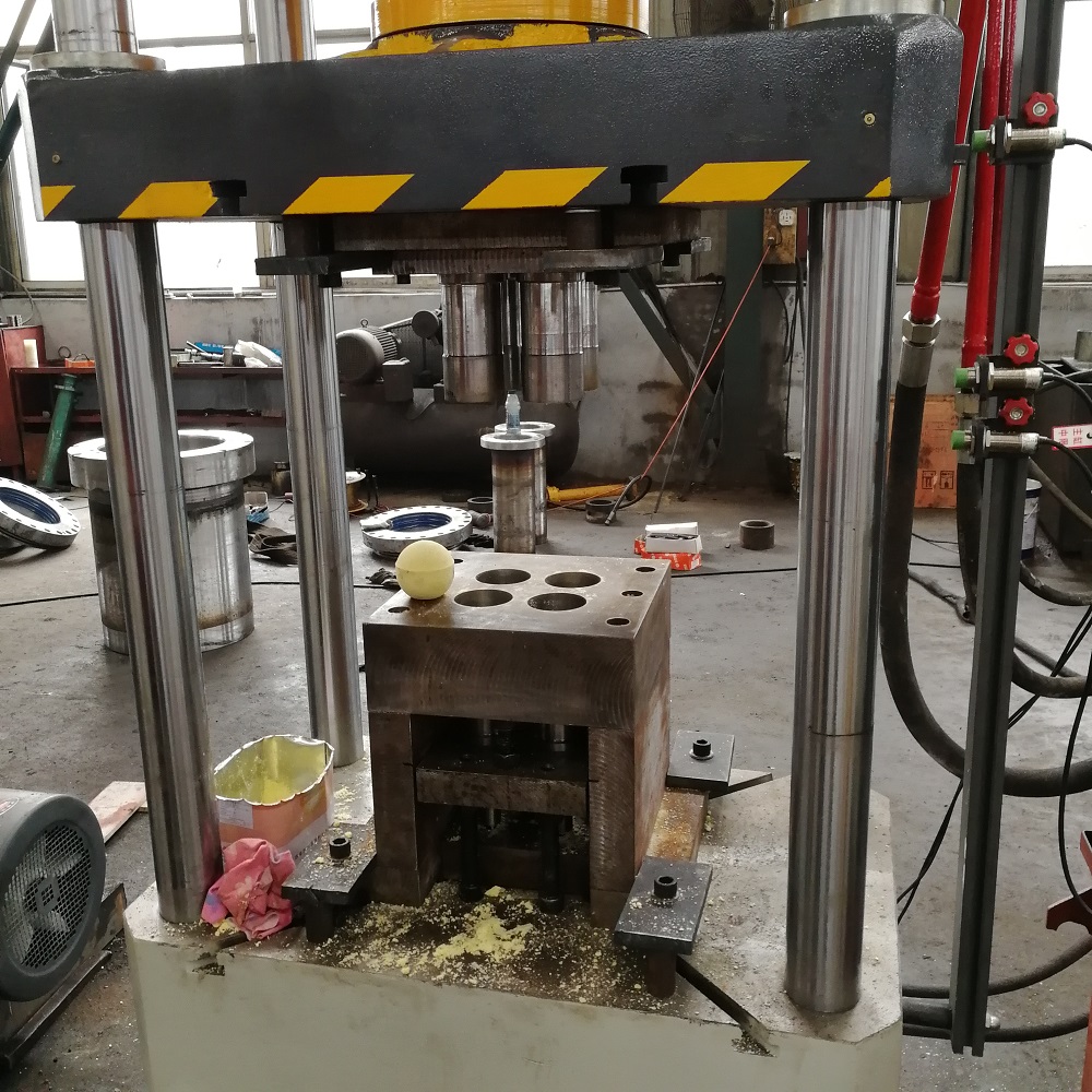 100吨压爆炸盐液压机 100T粉末成型油压机