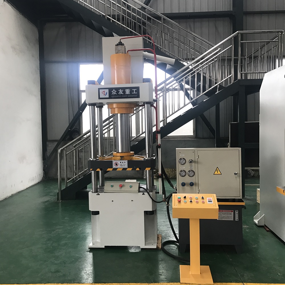 100吨三梁四柱液压机 100T铸造件油压机