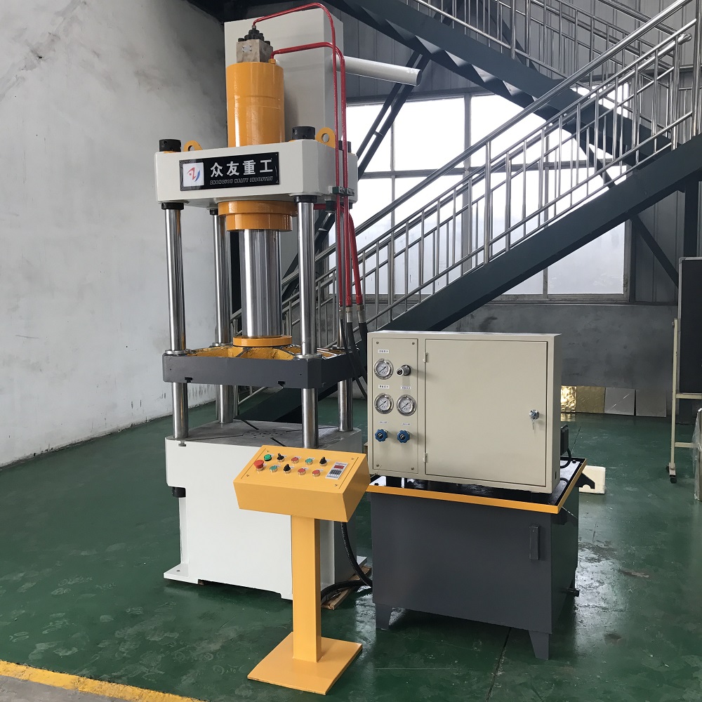 100吨三梁四柱液压机 100T铸造件油压机