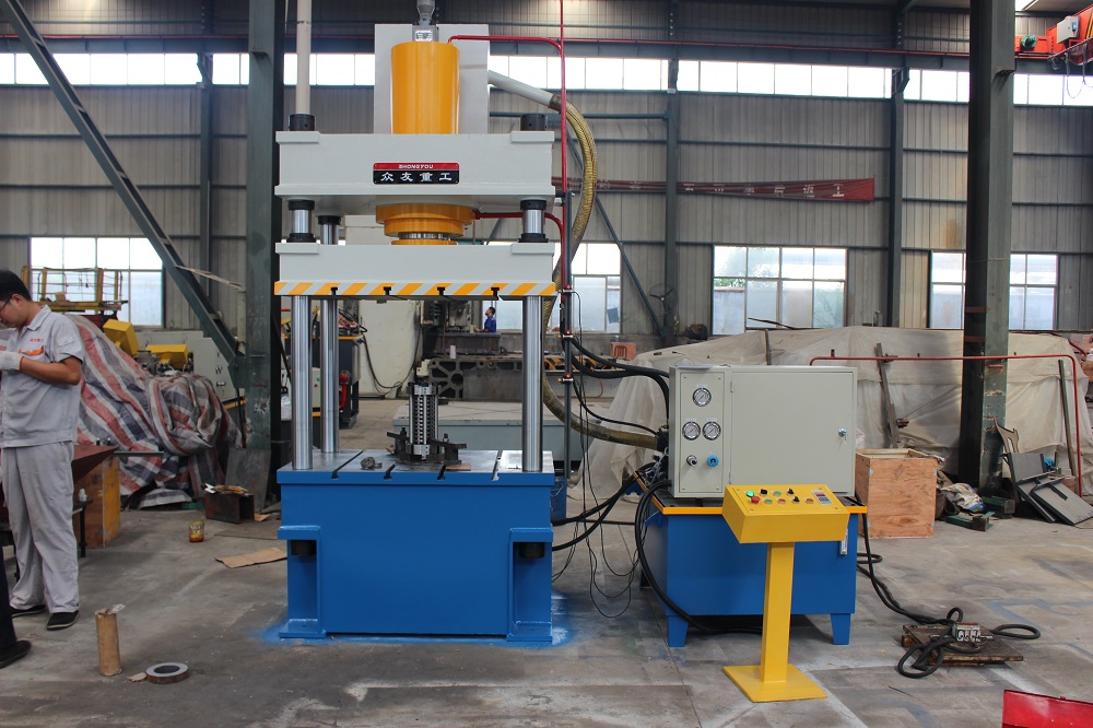 150吨压齿轮液压机 150T金属成型四柱油压机