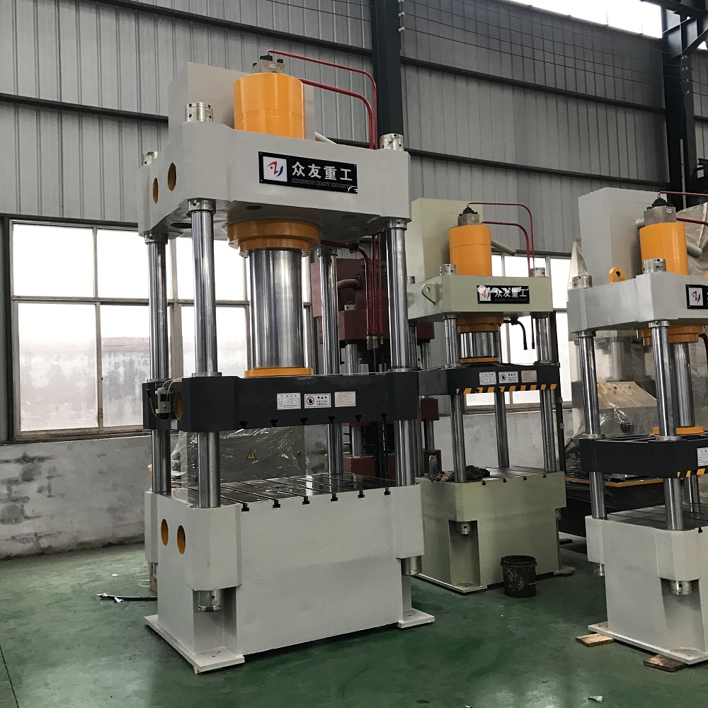 160吨铸钢件液压机 160T三梁四柱油压机