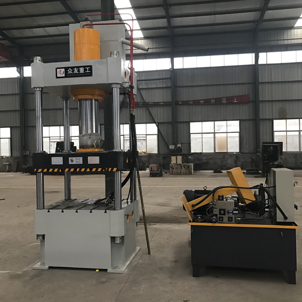 160吨铸钢件液压机 160T三梁四柱油压机