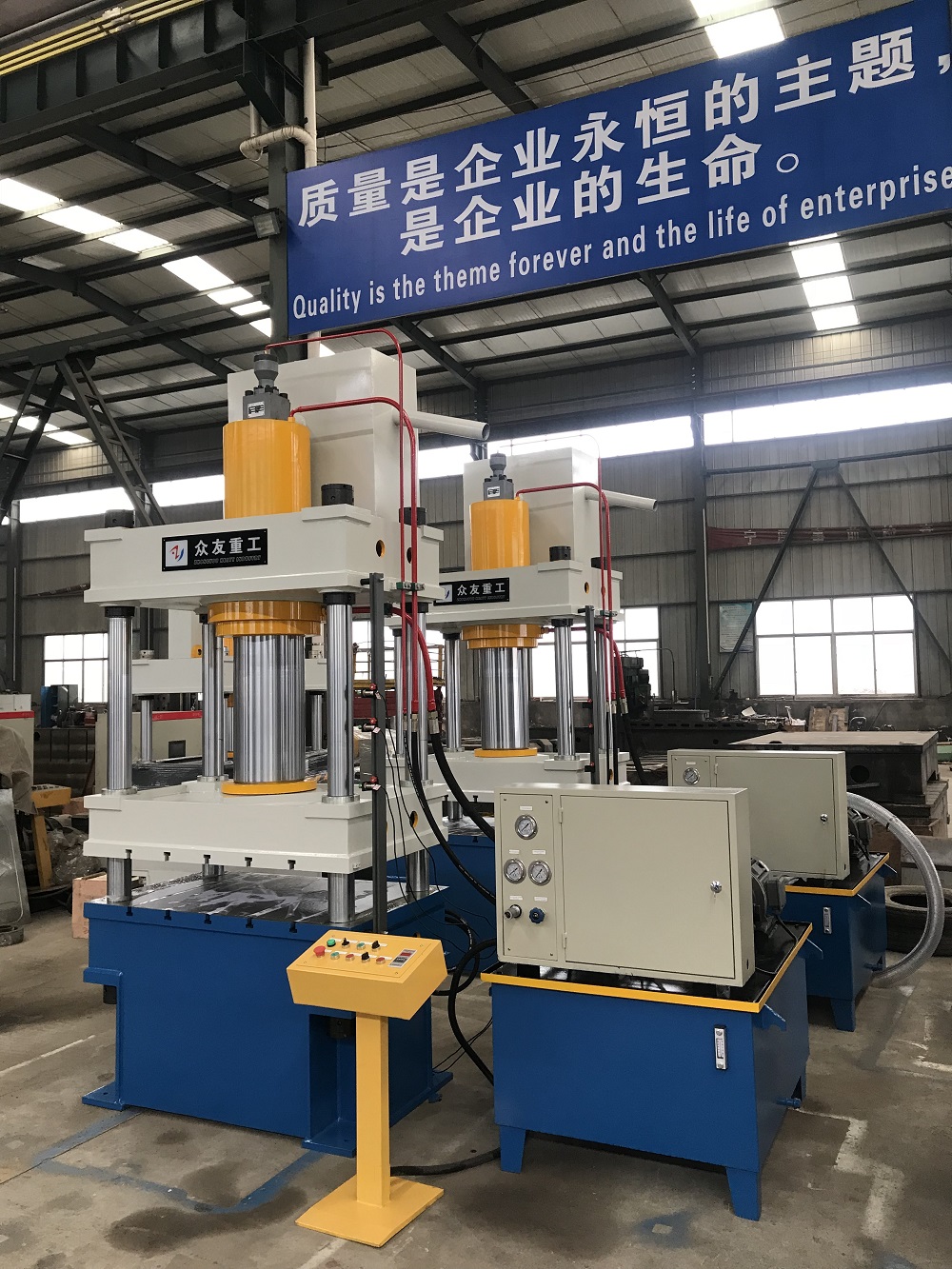 200吨四柱液压机 200T金属拉伸油压机