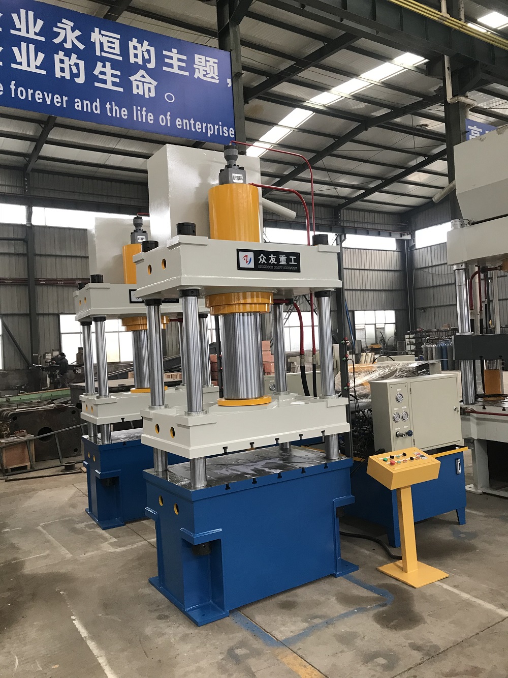 200吨四柱液压机 200T金属拉伸油压机