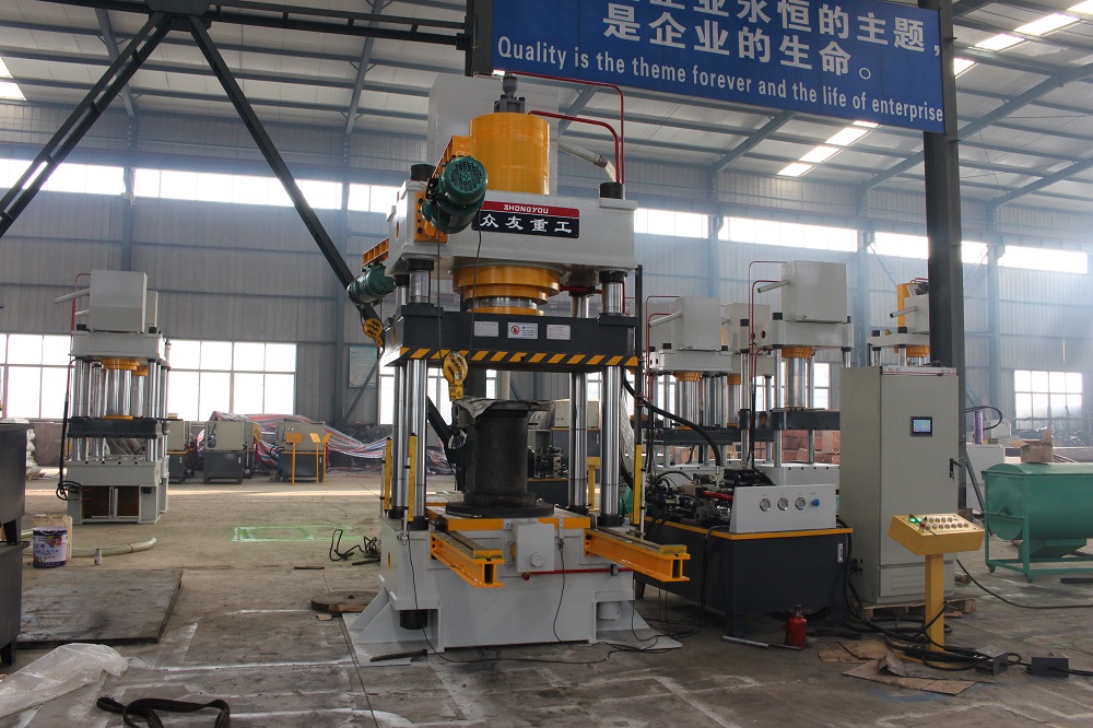 400吨移动工作台液压机 400t金属拉伸成型四柱油压机