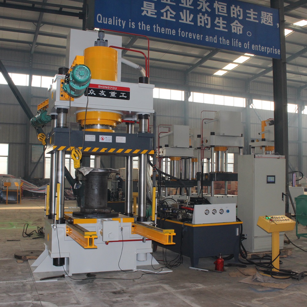 400吨移动工作台液压机 400t金属拉伸成型四柱油压机