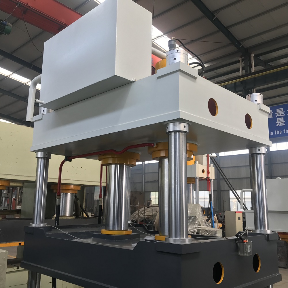 400T双缸三梁四柱大台面液压机