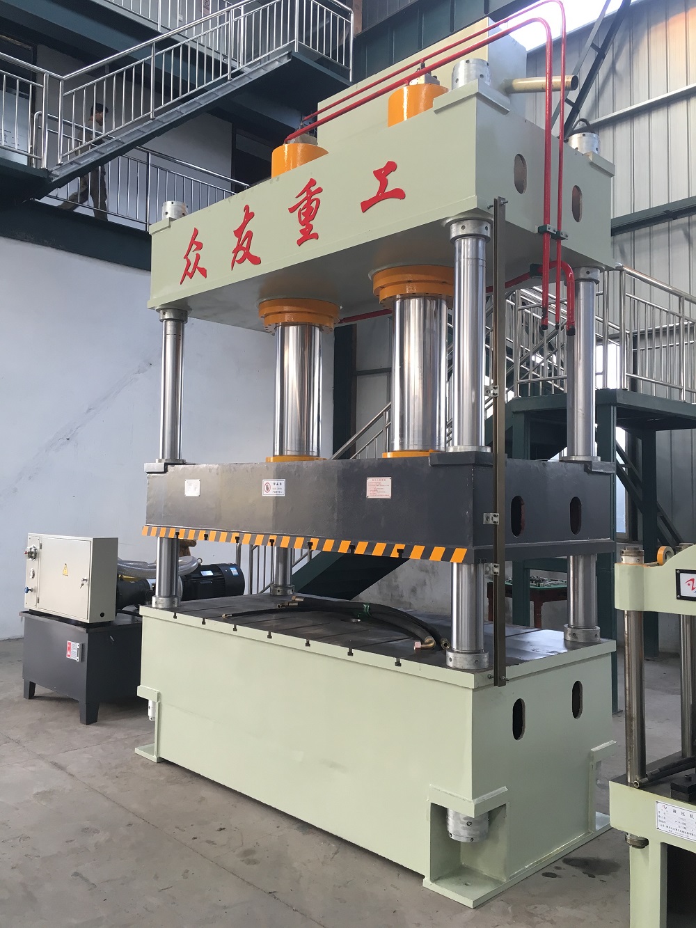 400吨双缸液压机 400T拉伸成型四柱油压机