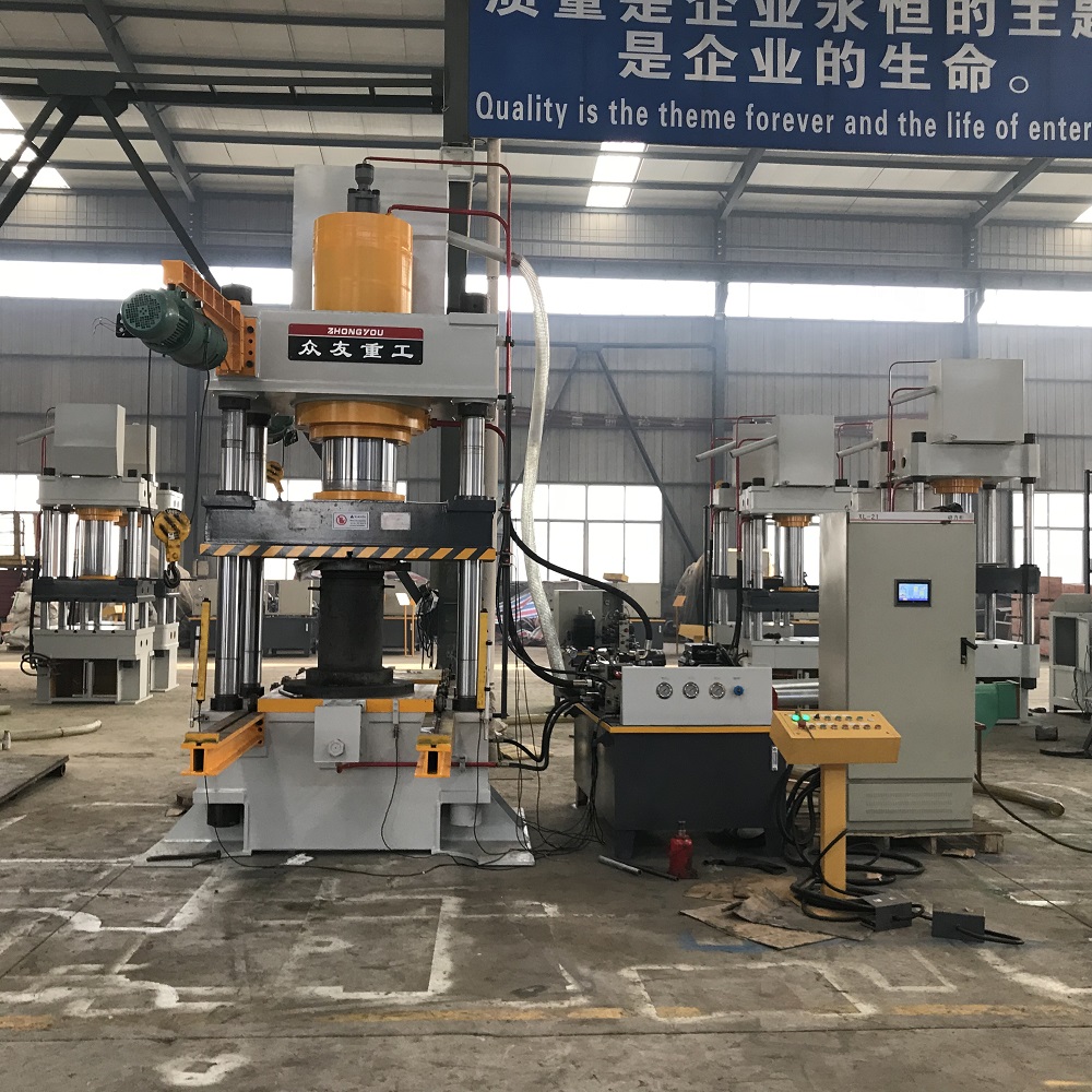 400吨移动工作台液压机 400t金属成型四柱油压机